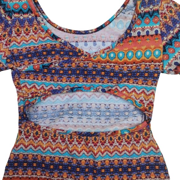 Colorful Bodycon Dress by Pinc - Picture 5 of 9